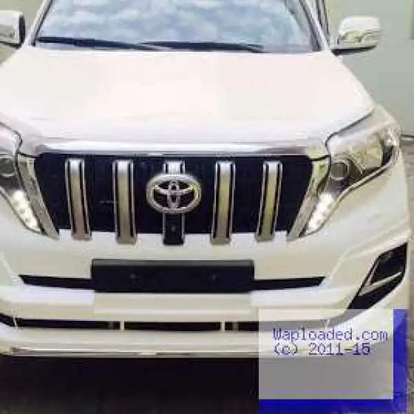 Photo: Tonto Dikeh Gets a Brand New Prado SUV From Her Husband